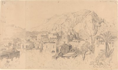 Widok na Capri autorstwa Gustaf Wilhelm Palm