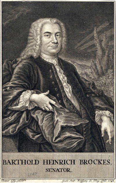 Barthold Heinrich Brockes autorstwa Gustav Andreas Wolfgang