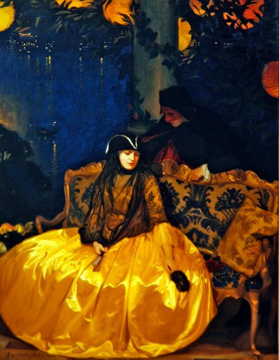 Pokusa (olej na płótnie) autorstwa Gustav Bernhard Osterman