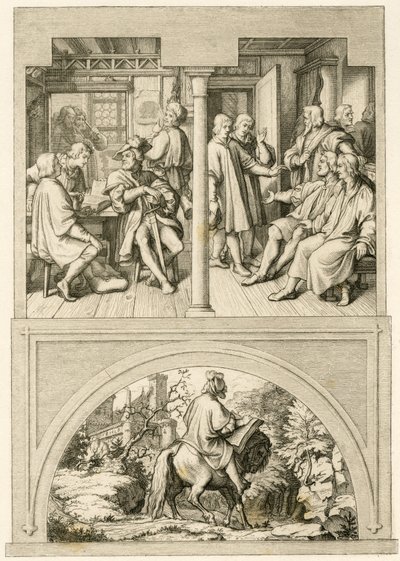 Kilka obrazów z życia Marcina Lutra autorstwa Gustav Ferdinand Leopold Konig