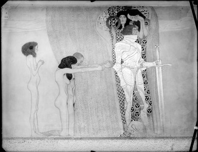 14. wystawa Secesji Wiedeńskiej autorstwa Gustav Klimt