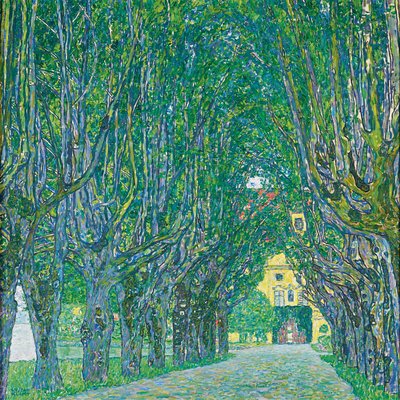 Aleja Schloss Kammer Park autorstwa Gustav Klimt