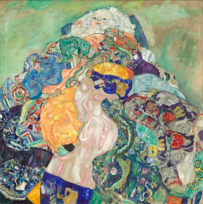 Dziecko (kołyska), 1917-18 autorstwa Gustav Klimt