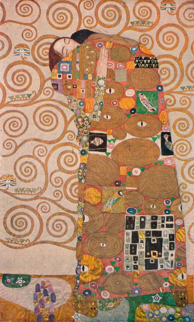 Spełnienie, 1905 autorstwa Gustav Klimt