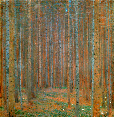 Las Jodłowy I, 1901 autorstwa Gustav Klimt