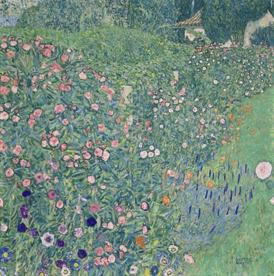 Włoski krajobraz ogrodniczy, 1913. autorstwa Gustav Klimt