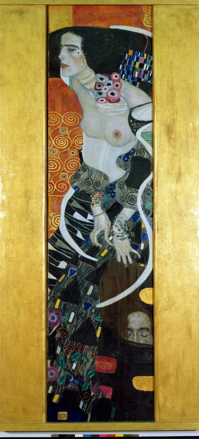 Judyta II (Salome), z głową Holoferne autorstwa Gustav Klimt