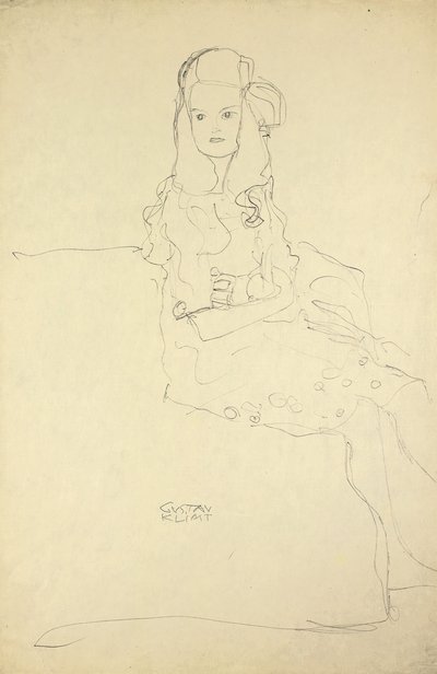 Mada Primavesi, ok. 1912 autorstwa Gustav Klimt