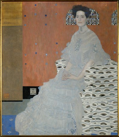 Pani Fritza Riedler autorstwa Gustav Klimt