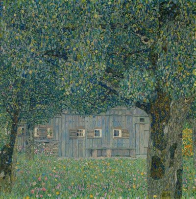 Dom wiejski w Górnej Austrii autorstwa Gustav Klimt