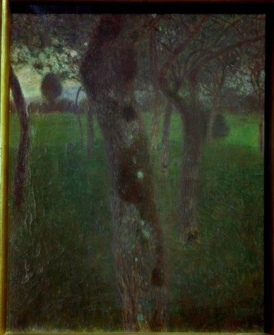Sad wieczorem (sad wieczorem) autorstwa Gustav Klimt