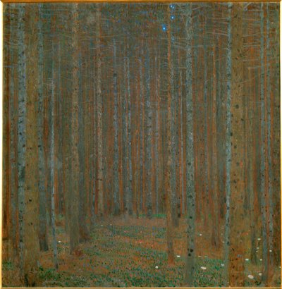 Pineforest autorstwa Gustav Klimt