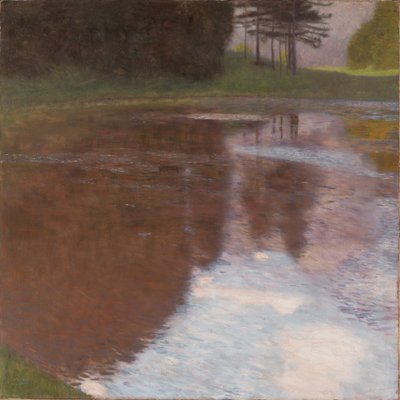 Stiller Weiher (jezioro Egelsee koło Golling, Salzburg) autorstwa Gustav Klimt