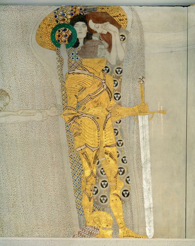 Wystawa Wiedeńskiego Stowarzyszenia Artystów "Secesja" w 1902 roku skupiła się wokół pomnika Beethovena autorstwa Maxa Klingera. autorstwa Gustav Klimt