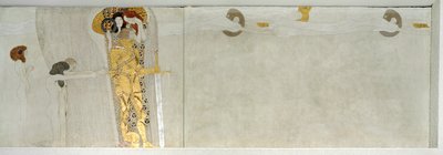 Fryz Beethovena, szczegół autorstwa Gustav Klimt