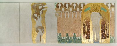 Fryz Beethovena, szczegół autorstwa Gustav Klimt
