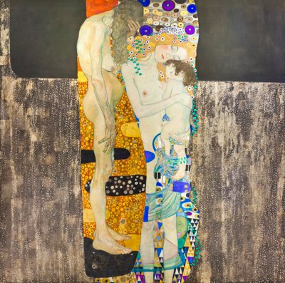 Trzy wieki kobiety autorstwa Gustav Klimt