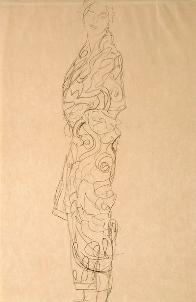 Kobieta w kimonie autorstwa Gustav Klimt