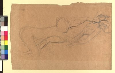 Zwei Frauenakte autorstwa Gustav Klimt