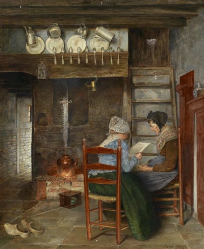 Interieurszene autorstwa Gustav Köhler