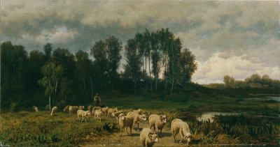 Przed burzą autorstwa Gustav Ranzoni