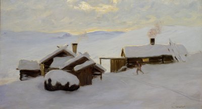 Sjodalen (olej na płótnie) autorstwa Gustav Wentzel