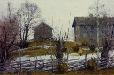 Wiosenna odwilż autorstwa Gustav Wentzel