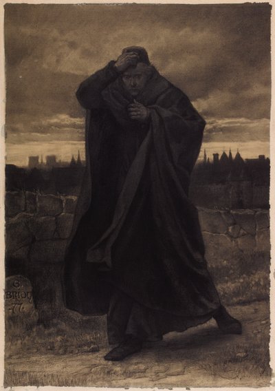 Claude Frollo. autorstwa Gustave Brion