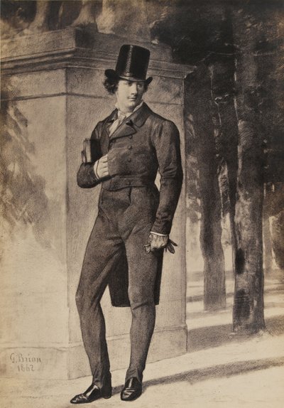 Gustave Brion - Marius Pontmercy autorstwa Gustave Brion