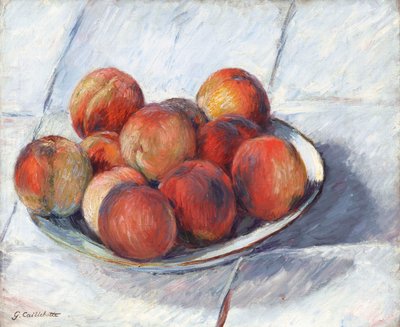 Talerz wędkarski, ok. 1882. autorstwa Gustave Caillebotte