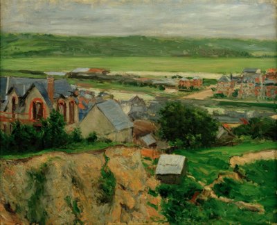 Dolina Touques, Trouville autorstwa Gustave Caillebotte