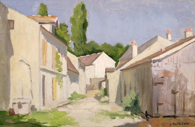 Le Clos des Abbesses, Yerres, Essonne, przed 1879 r. autorstwa Gustave Caillebotte