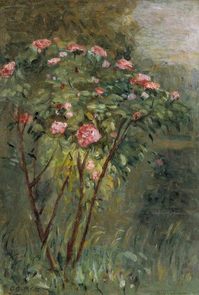 Krzak różany autorstwa Gustave Caillebotte