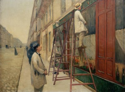 Malarze domowi autorstwa Gustave Caillebotte