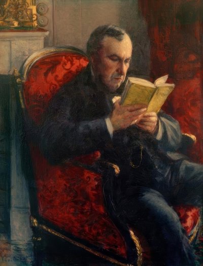 Portret Eugène Daufresne autorstwa Gustave Caillebotte