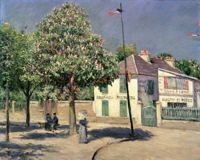 Spacer w Argenteuil, 1883 autorstwa Gustave Caillebotte
