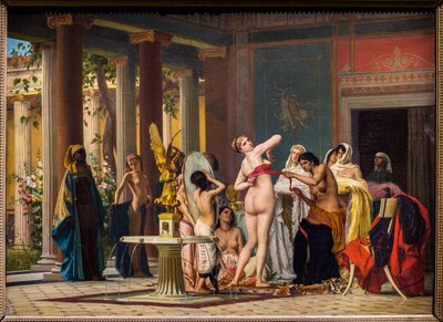 Po kąpieli autorstwa Gustave Clarence Rodolphe Boulanger