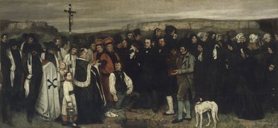 A Burial at Ornans Alternative title(s): Painting of Human Figures, the History of a Burial at Ornans Un enterrement à Ornans, dit aussi Tableau de figures humaines, historique d