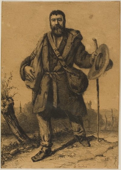 Courbet - Apostoł Jean Journet, 1930.937 autorstwa Gustave Courbet