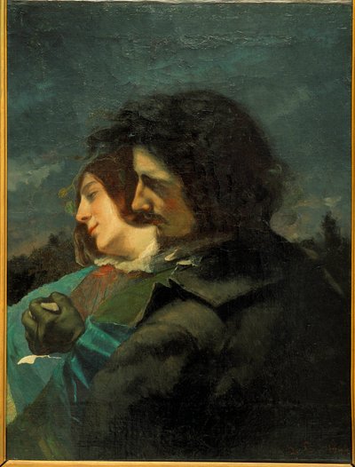 Szczęśliwi kochankowie. Obraz Gustave