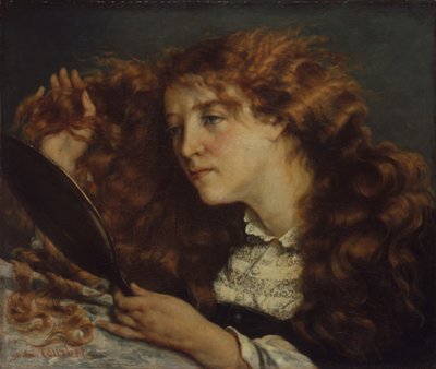 Jo, irlandzka piękność autorstwa Gustave Courbet
