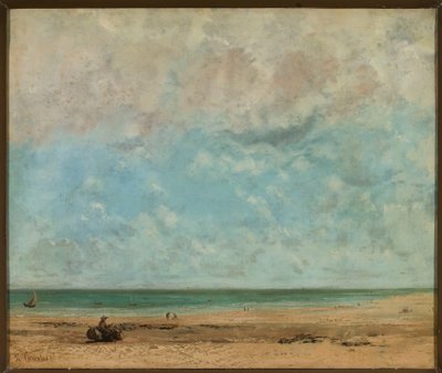 Krajobraz nadmorski autorstwa Gustave Courbet