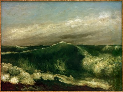 Fala autorstwa Gustave Courbet