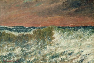 Fala autorstwa Gustave Courbet