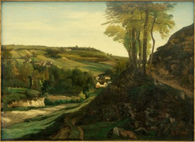 Dolina Ornans autorstwa Gustave Courbet