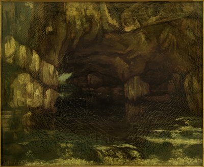 Źródło Loue autorstwa Gustave Courbet