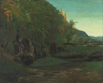Krajobraz z Jury autorstwa Gustave Courbet