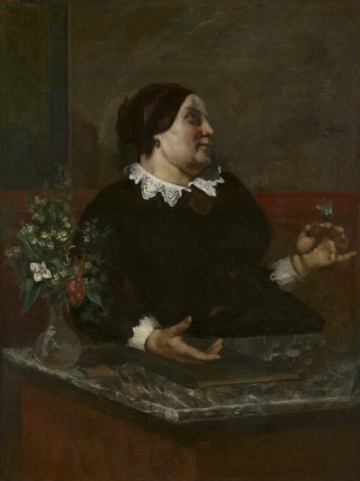 Matka Grégoire, 1855 i 1857-59 autorstwa Gustave Courbet