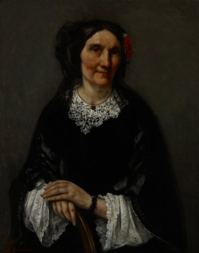 Portret Aniki Psalmon, pani Robin autorstwa Gustave Courbet