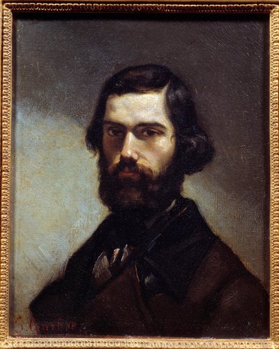 Portret Julesa Vallesa (1832-1885) pisarza, dziennikarza i polityka. Obraz Gustave